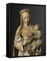 Statue : Vierge à l'Enfant-null-Framed Stretched Canvas