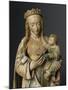 Statue : Vierge à l'Enfant-null-Mounted Giclee Print
