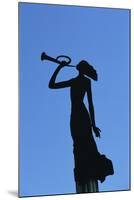 Statue, Woman, Laisves Aleja Avenue, Promenade, Kaunas, Lithuania-Dallas and John Heaton-Mounted Photographic Print