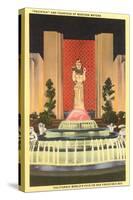 Statue, World's Fair, San Francisco, California-null-Stretched Canvas