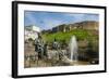 Statues and Fountains Below the Citadel of Erbil (Hawler)-Michael Runkel-Framed Photographic Print