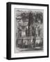 Statues around a Lime-Tree in Nuremberg Castle-null-Framed Giclee Print