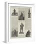 Statues at Large-null-Framed Giclee Print