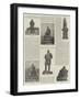 Statues at Large-null-Framed Premium Giclee Print
