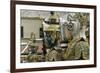 Statues at the Temple of the Emerald Buddha (Wat Phra Kaew)-John Woodworth-Framed Photographic Print