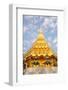 Statues at Wat Phra-Kaew-leelana-Framed Photographic Print