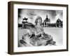 Statues,Chantilly Chateau, Picardy, France-Simon Marsden-Framed Giclee Print