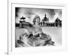 Statues,Chantilly Chateau, Picardy, France-Simon Marsden-Framed Giclee Print