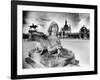 Statues,Chantilly Chateau, Picardy, France-Simon Marsden-Framed Giclee Print