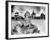 Statues,Chantilly Chateau, Picardy, France-Simon Marsden-Framed Giclee Print