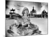 Statues,Chantilly Chateau, Picardy, France-Simon Marsden-Mounted Giclee Print