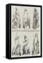 Statues for the Egyptian Hall in the Mansion House-null-Framed Stretched Canvas