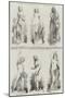 Statues for the Egyptian Hall in the Mansion House-null-Mounted Giclee Print