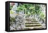 Statues in Daisho-In Buddhist Temple, Miyajima Island, Hiroshima Prefecture, Honshu, Japan, Asia-Christian Kober-Framed Stretched Canvas