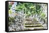 Statues in Daisho-In Buddhist Temple, Miyajima Island, Hiroshima Prefecture, Honshu, Japan, Asia-Christian Kober-Framed Stretched Canvas