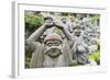 Statues in Daisho-In Buddhist Temple, Miyajima Island, Hiroshima Prefecture, Honshu, Japan, Asia-Christian Kober-Framed Photographic Print