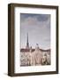 Statues in Front of Gran Madre Di Dio Look over to Mole Antonelliana-Julian Elliott-Framed Photographic Print