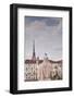 Statues in Front of Gran Madre Di Dio Look over to Mole Antonelliana-Julian Elliott-Framed Photographic Print