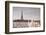Statues in Front of Gran Madre Di Dio Look over to Mole Antonelliana-Julian Elliott-Framed Photographic Print