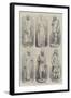 Statues in the Oxford University Museum-null-Framed Giclee Print