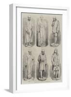 Statues in the Oxford University Museum-null-Framed Giclee Print