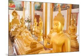 Statues, Karon Beach, Buddhist Temple, Phuket Island, Phuket, Thailand, Southeast Asia, Asia-Andrew Stewart-Mounted Photographic Print