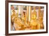 Statues, Karon Beach, Buddhist Temple, Phuket Island, Phuket, Thailand, Southeast Asia, Asia-Andrew Stewart-Framed Photographic Print