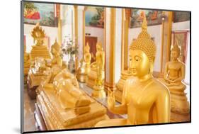 Statues, Karon Beach, Buddhist Temple, Phuket Island, Phuket, Thailand, Southeast Asia, Asia-Andrew Stewart-Mounted Photographic Print