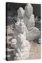 Statues of Buddha in Stone to Be Finished, Stone Carvers and Masons District, Mandalay City-Stephen Studd-Stretched Canvas