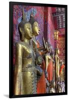 Statues of Buddha Inside Buddhist Temple, Luang Prabang, Laos-Jaynes Gallery-Framed Photographic Print