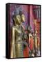 Statues of Buddha Inside Buddhist Temple, Luang Prabang, Laos-Jaynes Gallery-Framed Stretched Canvas