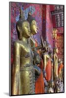 Statues of Buddha Inside Buddhist Temple, Luang Prabang, Laos-Jaynes Gallery-Mounted Photographic Print