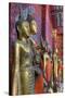 Statues of Buddha Inside Buddhist Temple, Luang Prabang, Laos-Jaynes Gallery-Stretched Canvas