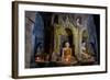 Statues of Buddha, Pagoda of Andaw, Dated 1521, Mrauk U, Rakhaing State, Myanmar (Burma), Asia-Nathalie Cuvelier-Framed Photographic Print