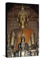 Statues of Buddha-null-Stretched Canvas