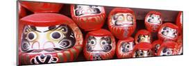 Statues of Daruma in a Temple, Shorinzan Daruma-Ji, Takasaki, Gunma Prefecture, Honshu, Japan-null-Mounted Photographic Print