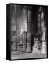 Statues of Eminent Figures Buried in Westminster Abbey, London-Frederick Henry Evans-Framed Stretched Canvas