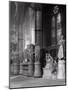 Statues of Eminent Figures Buried in Westminster Abbey, London-Frederick Henry Evans-Mounted Photographic Print