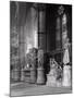 Statues of Eminent Figures Buried in Westminster Abbey, London-Frederick Henry Evans-Mounted Photographic Print