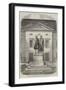 Statues of Goethe and Schiller at Weimar-null-Framed Giclee Print