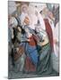 Statues of Holy Women Following Christ, Detail from Crucifixion-Gaudenzio Ferrari-Mounted Giclee Print