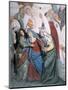 Statues of Holy Women Following Christ, Detail from Crucifixion-Gaudenzio Ferrari-Mounted Giclee Print
