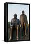 Statues of Marx and Engels, Marx-Engels Forum-null-Framed Stretched Canvas