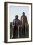 Statues of Marx and Engels, Marx-Engels Forum-null-Framed Giclee Print