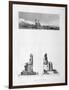Statues of Memnon, Thebes, Egypt, C1808-L Petit-Framed Giclee Print