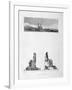 Statues of Memnon, Thebes, Egypt, C1808-L Petit-Framed Giclee Print