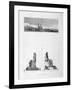 Statues of Memnon, Thebes, Egypt, C1808-L Petit-Framed Giclee Print