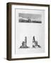 Statues of Memnon, Thebes, Egypt, C1808-L Petit-Framed Giclee Print