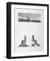 Statues of Memnon, Thebes, Egypt, C1808-L Petit-Framed Giclee Print