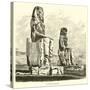 Statues of Memnon-null-Stretched Canvas